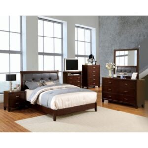 CM7068 QUEEN BED + N + D+ M (4PC)