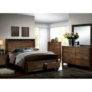 CM7072 QUEEN BED + N + D+ M (4PC)