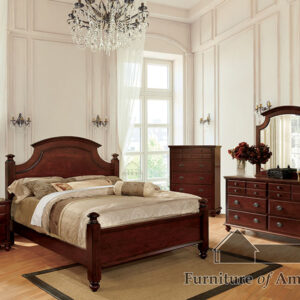 CM7083 QUEEN BED+N + D+ M (4PC)