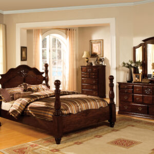 CM7571 QUEEN BED + N + D+ M (4PC)